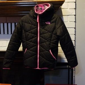 North Face Girls Reversible Jacket